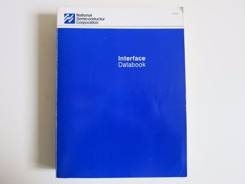 1986 INTERFACE DATABOOK, National Semiconductor Corporation
