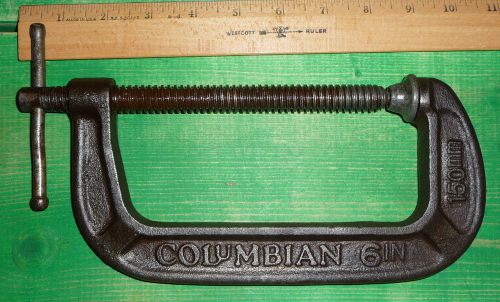 Vintage 6 Inch Columbian C-Clamp 150mm