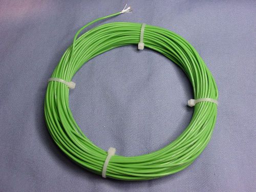 67&#039; high temperature teflon silver 18 gauge wire, speaker, ptfe, #18 awg for sale