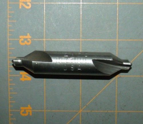 Vintage M2 HS RELTOOL USA Double tip center drill lathe/machinist/countersink