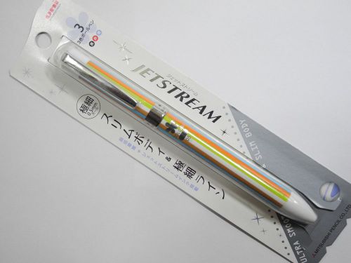 UNI-BALL Jetstream MSXE3-601 3 in 1 0.5mm ball pen + 1 bk refill, Green Stripe