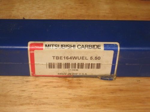 Mitsubishi indexable ball end mill tbe164wuel for sale