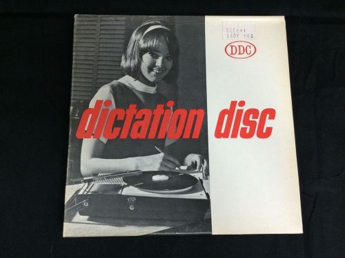 Dictation Disc DDC Shorthand Speed Development 45 RPM RECORDS  #441 EUC!