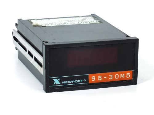 Newport q2000avr1 dc voltmeter panel meter 1/8 din 120-volt ac for sale