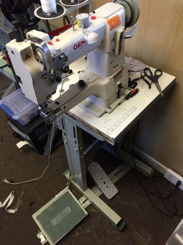 Gemsy 335a pfaff 335 clone 10&#034; cylinder bed walking foot sewing machine w extras for sale