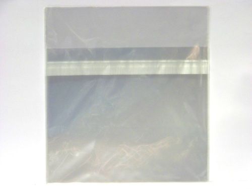 100 x New Resealable Clear Plastic Storage Sleeves for regular CD Jewel Cases