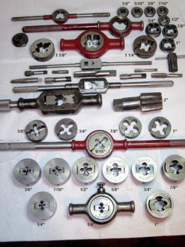 ANTIQUE TAP &amp; DIE SET BY LITTLE GIANT
