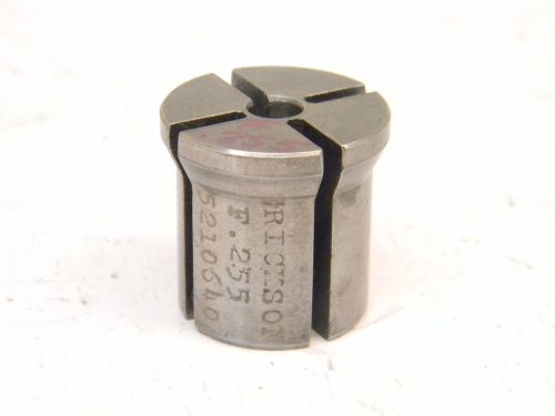 USED KENNAMETAL ERICKSON SERIES &#034;F&#034; TAP COLLET .255&#034; (1/4&#034; HAND TAP)