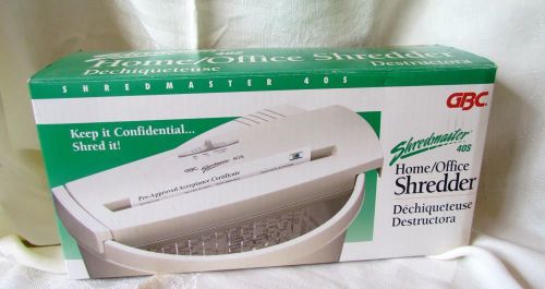 Shredmaster GBC 40S Home/Office Shredder
