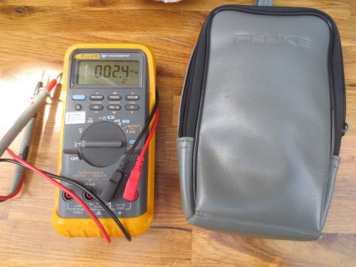 Fluke 787 Processmeter with case leads good condition