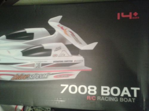 RC Large long radio remote control speed racing boat two duel motors ship model