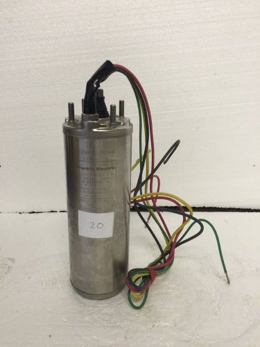 2145079004 franklin 3-wire 3/4 hp 1 phase 230v 4&#034; submersible water well motor for sale