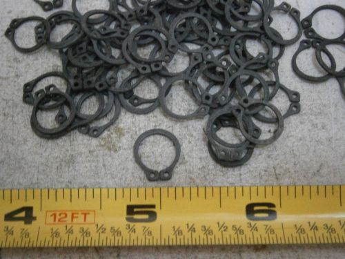IRR 3101-37 Retaining Rings External Bow for 3/8&#034; Shaft Steel Lot of 36 #5122