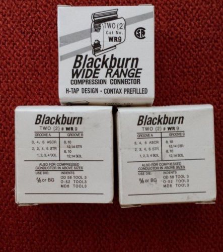 Lot of 50 Blackburn® H Tap Compression Connectors WR9