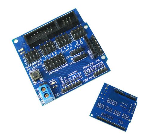 1Pcs Sensor Shield V5.0 Digital Analog Module Servo Motor for Arduino UNO MEGA