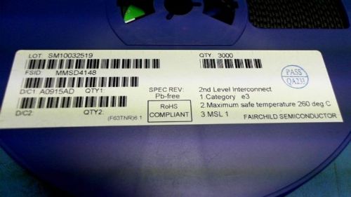 1015-PCS SMALL SIGNAL 100V 0.2A FAIRCHILD MMSD4148 4148