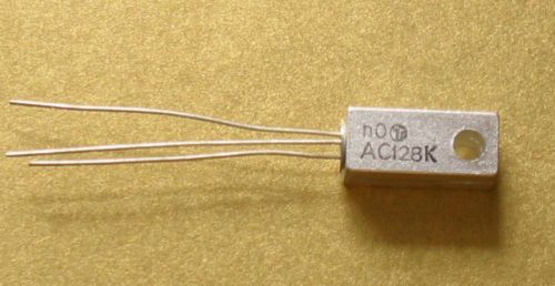 10 germanium transistors AC 128K NOS heat sink TUNGSRAM