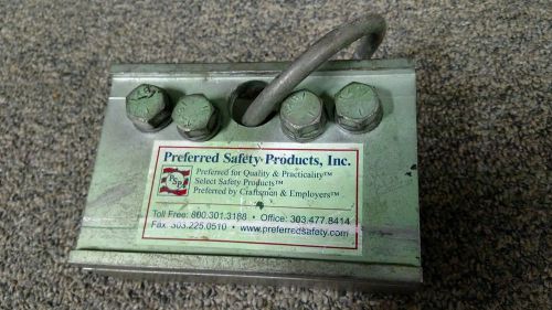 PSP Preferred Safty Products fall protection Two way standing seam roof clamp