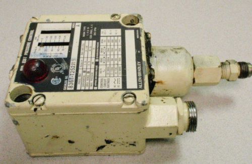 Allen Bradley Pressure Switch 836T-T252JX9 Series A _ 836TT252JX9