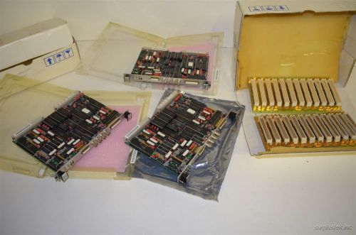 5pc lot FORCE computers System 68000 VME SYS68K CMC-1 400010 PCB module boards