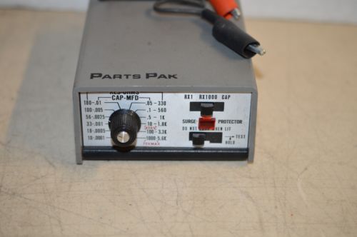 Vintage Electronics Tester -  Substitution Box  - Parts Pak