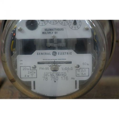 General Electric Power Meter FM-9S 706x14g2