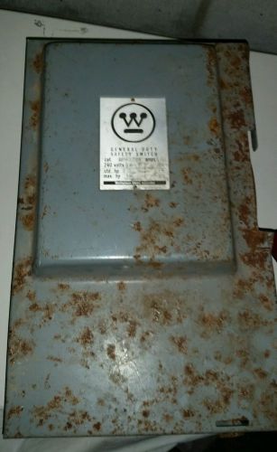 Westinghouse 100amp safety switch