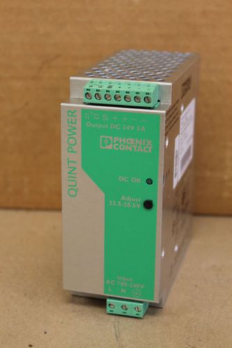 PHOENIX QUINT-PS-100-240AC/24DC/5 POWER SUPPLY
