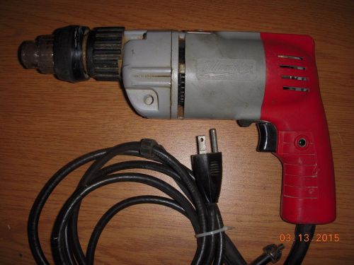 MILWAUKEE CORDED HAMMER DRILL 5392 3/8&#034; VARIABLE SPEED REVERSIBLE