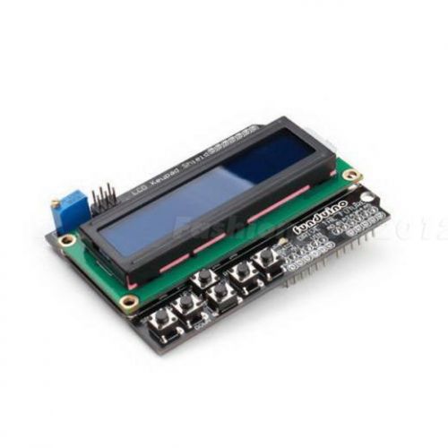 Keypad shield 1602 lcd for arduino expansion board uno r3 mega2560 mega1280 fhcg for sale