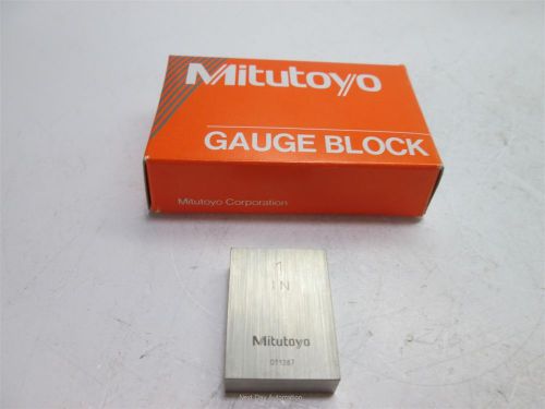 Mitutoyo 611201-231 Gauge Block, 1 Inch