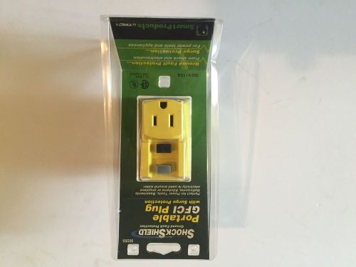 CSA 14650 006-6 Plug-In GFCI, 15A, 120V, White