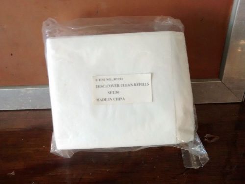 50 PACK OF COVER CLEAN KIT  TOILET SEAT COVERS