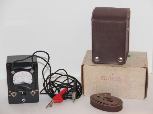 Vintage new old stock bell south ks-8455l1 line loop tester kick meter for sale