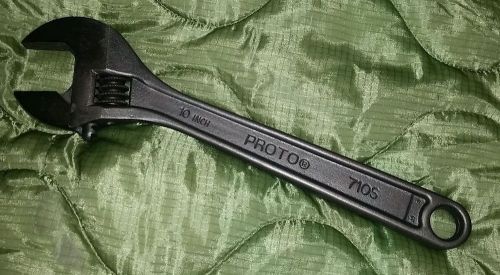 Proto wrench adjustable 10&#034; 710s for sale