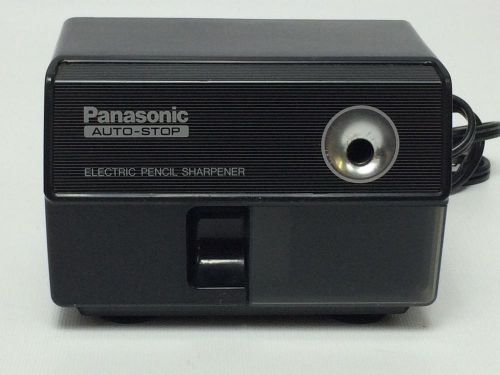 Vintage Panasonic Electric Pencil Sharpener Auto-Stop Tested Model KP-110