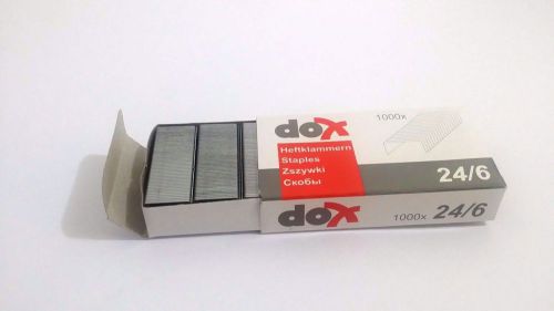NEW DONAU DOX STAPLES 24/6 - 5x1000pcs