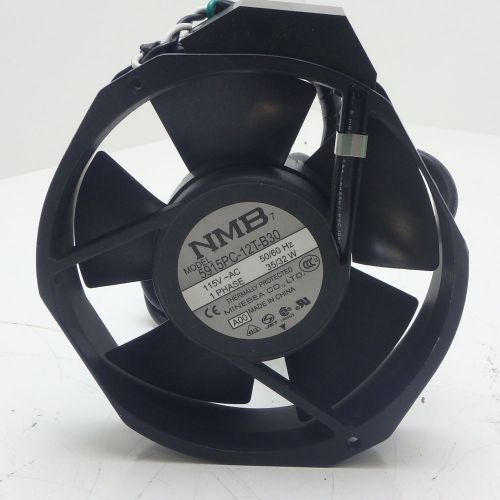 Nmb fan 115v 50/60hz 35/32w 1 phase thermally protected 6&#034; dia.  #5915pc-12t-b30 for sale