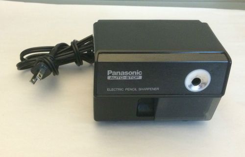 Used Vintage Panasonic KP-110 Auto-Stop Electric Pencil Sharpener Made In Japan