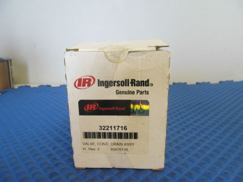 New Ingersoll Rand Valve Cond Drain Assy 32211716 EF-03 Free Shipping