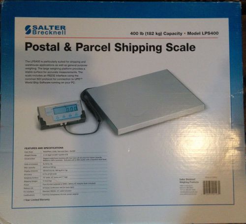 $299 Professional Brecknell-Salter LPS400 Commercial Scale 400 lbs Capacity $129
