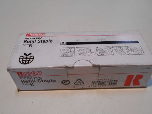 Ricoh PPC Refill Staple Type K  410802  502R-AM  3 Cartridges Staples