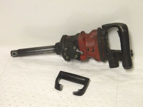 Jupiter Pneumatics Twin Hammer Impact Wrench 1&#034; Drive w/ 7.3&#034; Extended Anvil