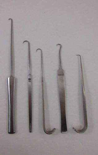 Codman-SSI-Sklar Tracheal Hooks ENT Set / 5 Pcs.
