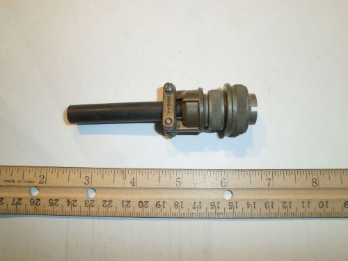 New - ms3106a 14s-5p (sr) with bushing - 5 pin plug for sale