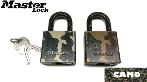 Master Lock CAMO Army Hunting Solid Aluminum Body High Security Padlocks