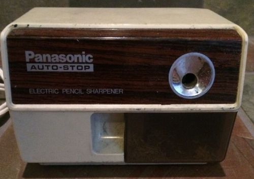 Panasonic Auto Stop Pencil Sharpener KP 110 Made In Japan