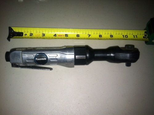 Powermate 3/8&#034; Pnumatic Air Ratchet. 10&#034;. Tested. Free Priority Shipping!