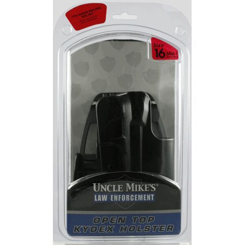 Uncle mike&#039;s 5416-1 semi-rigid kydex paddle holster size 16 right hand black for sale
