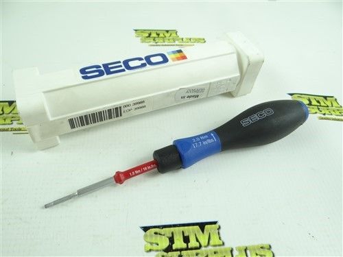 NEW SECO TORQUE SETTING DRIVER WRENCH H00-2020 GERMANY